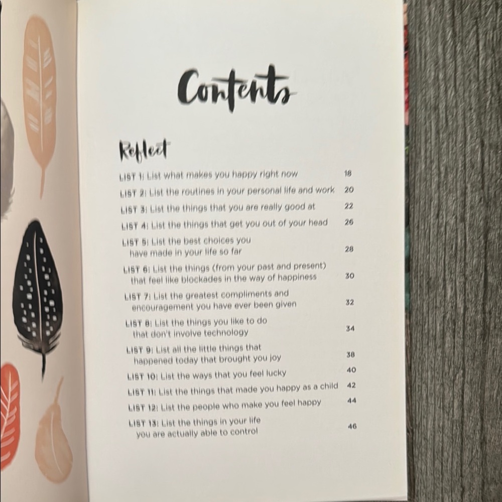 52 Lists for Happiness Journal by Moorea Seal - Picture 8 of 16